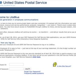 Lite Blue USPS