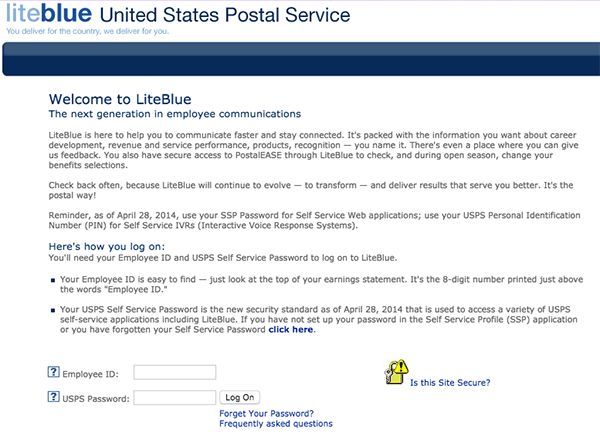 What are the major facts about lite blue USPS?