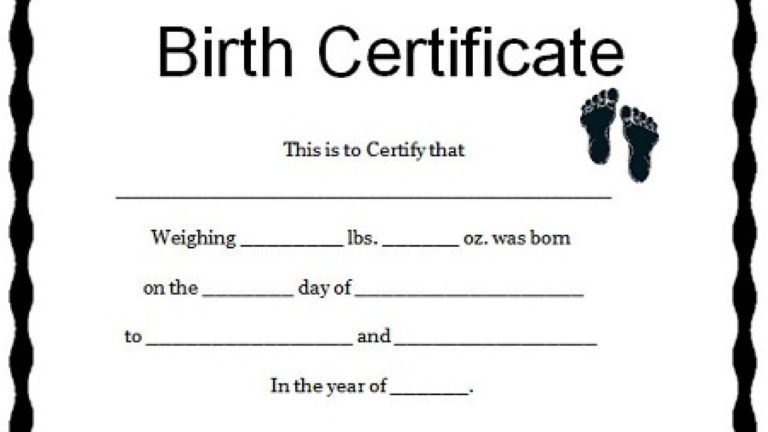 New Birth Certificate – How to Get It Online?