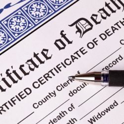 Obtaining Copies of the Death Certificate