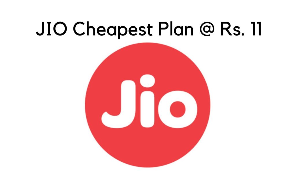 JIO Cheapest Plan