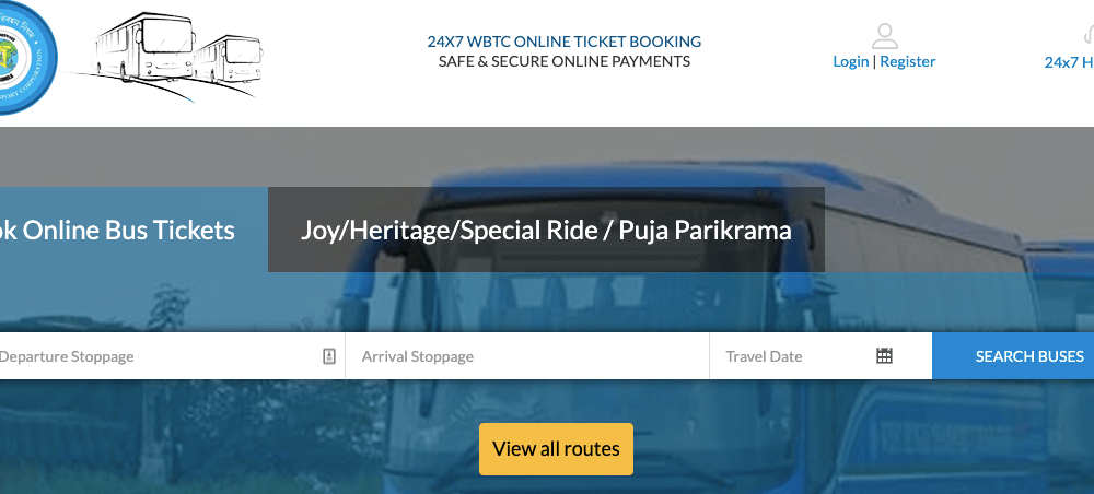 WBTC Ticket Booking App