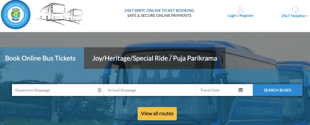 WBTC Ticket Booking App