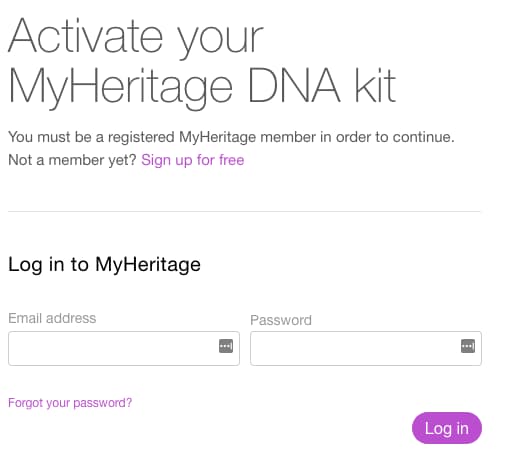 Activate MyHeritage DNA Kit