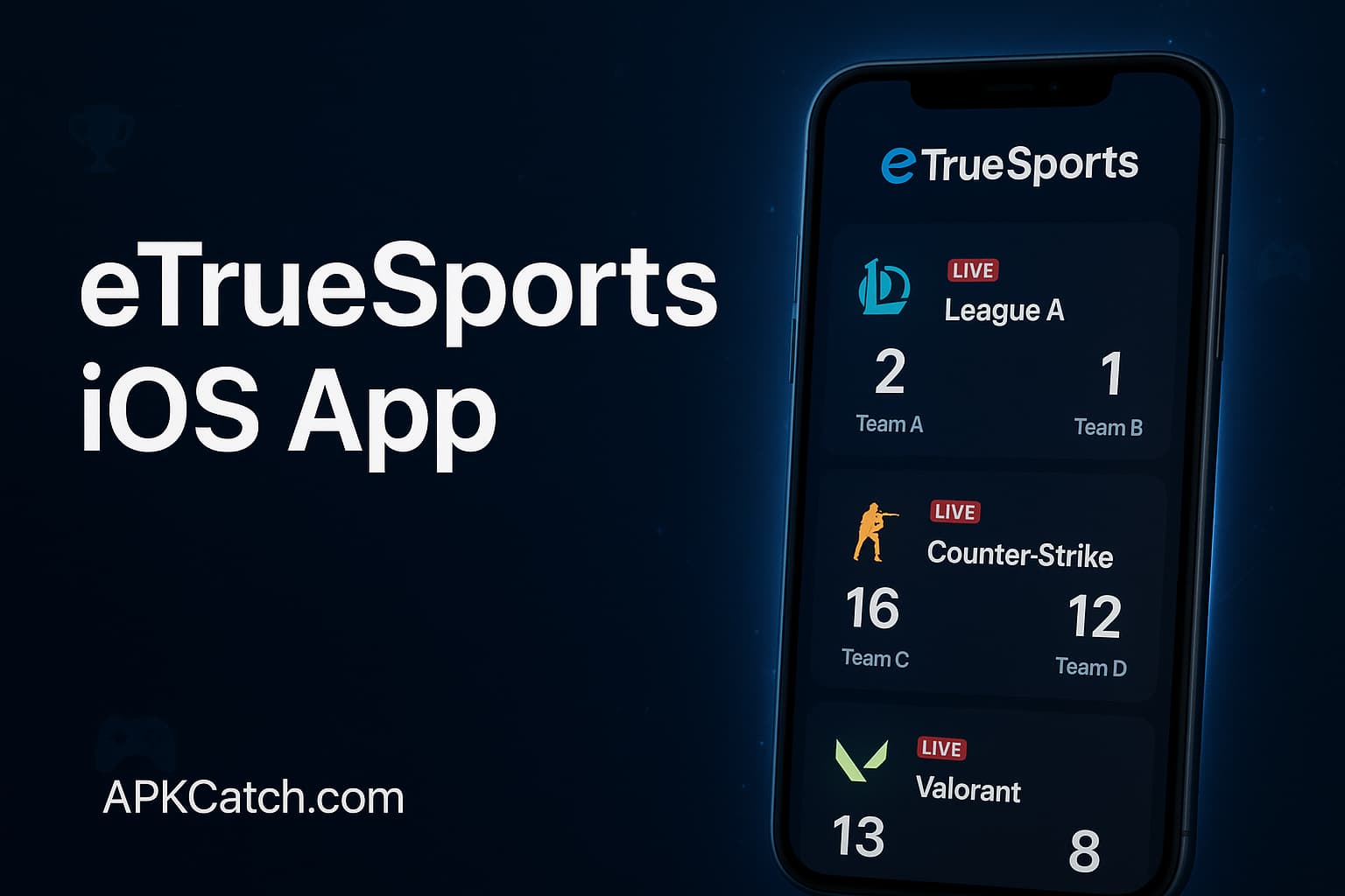 eTrueSports iOS App